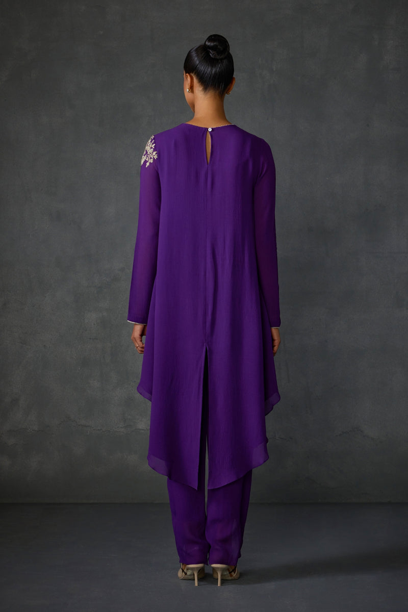 Peizuli Back Long Tunic