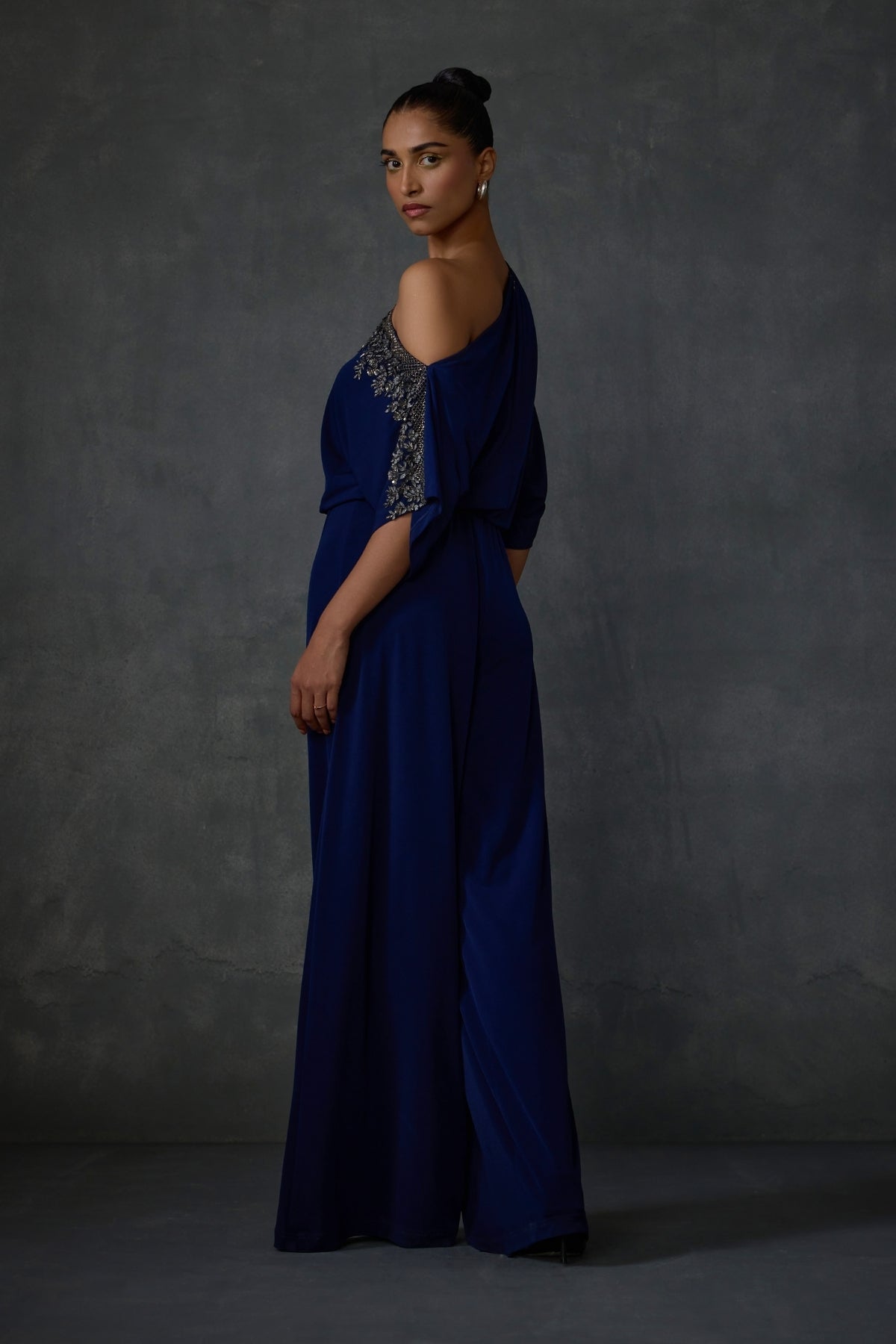 Lattice One Offshoulder Jumpsuit Namrata Joshipura Online