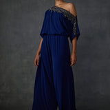 Lattice One Offshoulder Jumpsuit Namrata Joshipura Online