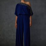 Lattice One Offshoulder Jumpsuit Namrata Joshipura Online