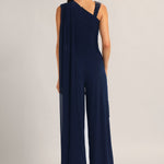 Silver Dust Front Drape Jumpsuit Namrata Joshipura Online
