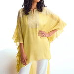 Metallic Pearl Kaftan Tunic Namrata Joshipura