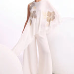 Katniss Asymmetric Drape Jumpsuit Namrata Joshipura