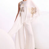 Katniss Asymmetric Drape Jumpsuit Namrata Joshipura