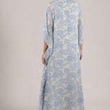 PEARL METEOR PRINTED LONG KAFTAN