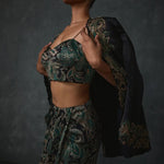 Paisley Jacket And Skirt Set Namrata Joshipura Online