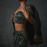 Paisley Jacket And Skirt Set Namrata Joshipura Online