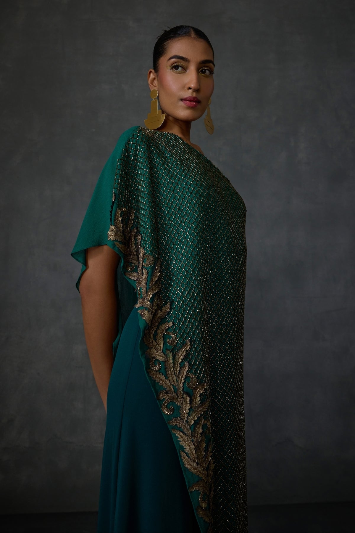 Autumn Fern Offshoulder Jumpsuit Namrata Joshipura Online