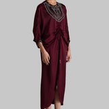 BIJOUX DRAWSTRING DRESS