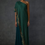 Autumn Fern Offshoulder Jumpsuit Namrata Joshipura Online