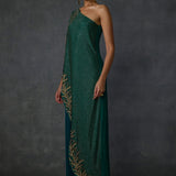 Autumn Fern Offshoulder Jumpsuit Namrata Joshipura Online