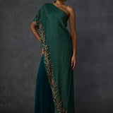 Autumn Fern Offshoulder Jumpsuit Namrata Joshipura Online