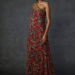 Fern Paisley One Offshoulder Jumpsuit Namrata Joshipura Online