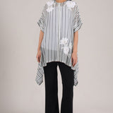 AURA FRONT OPEN ASYMETTRIC TUNIC