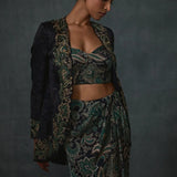 Paisley Jacket And Skirt Set Namrata Joshipura Online