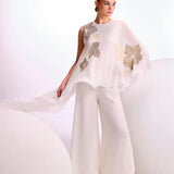 Katniss Asymmetric Drape Jumpsuit Namrata Joshipura
