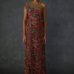 Fern Paisley One Offshoulder Jumpsuit Namrata Joshipura Online