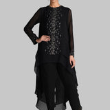 FREYA HIGH-LOW TUNIC WITH PETAL PANTS