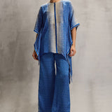 Crest Pointed Hem Asymtric Co-ord Namrata Joshipura