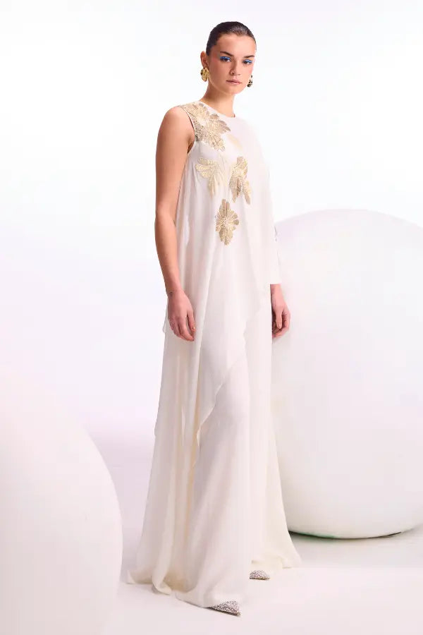 Katniss Asymmetric Drape Jumpsuit Namrata Joshipura