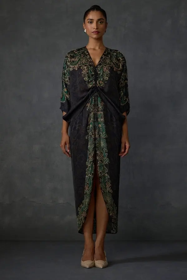 Paisley Drawstring Dress Namrata Joshipura Online
