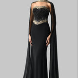 GOLD GILT CORSET WITH SKIRT AND CAPE