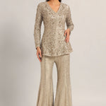 AMARA LONG PEPLUM WITH SHARARA Namrata Joshipura Online