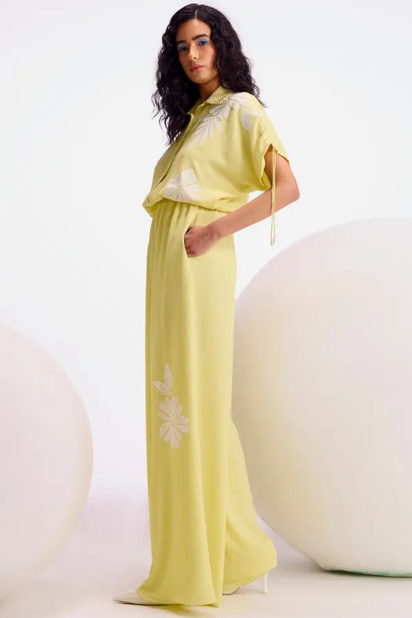 Opal Drawstring Jumpsuit Namrata Joshipura