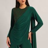 Juliette Front Flap Drape Jumpsuit Namrata Joshipura Online