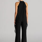 KATNIS HALTER NECK CO-ORD SET