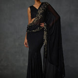 Autumn Fern Godet Draped Saree Namrata Joshipura Online