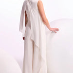 Katniss Asymmetric Drape Jumpsuit Namrata Joshipura