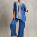 Crest Pointed Hem Asymtric Co-ord Namrata Joshipura