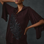 Flauxpetal Leaf Co-ord Set Namrata Joshipura Online