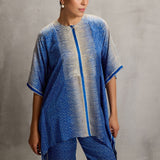 Crest Pointed Hem Asymtric Co-ord Namrata Joshipura