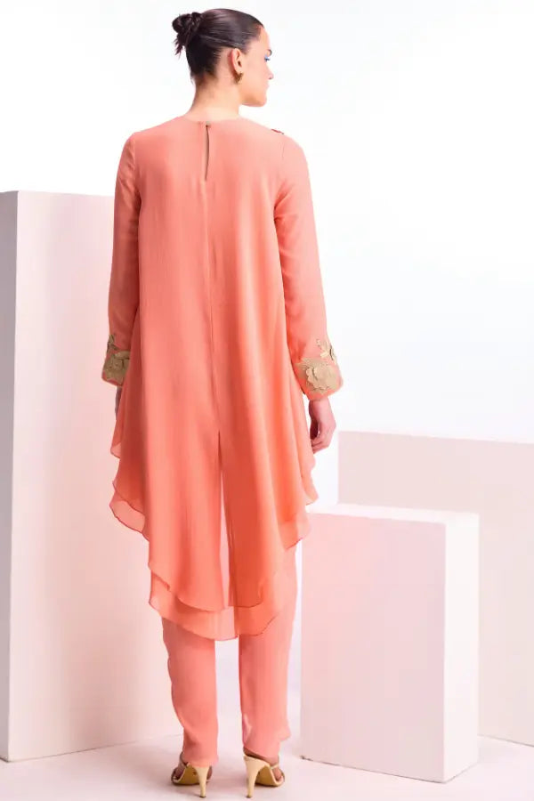 Dahlia Double Layer Co-ordset Namrata Joshipura