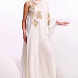 Katniss Asymmetric Drape Jumpsuit Namrata Joshipura