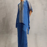 Crest Pointed Hem Asymtric Co-ord Namrata Joshipura