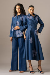 Poppy Flower Emb Shirt