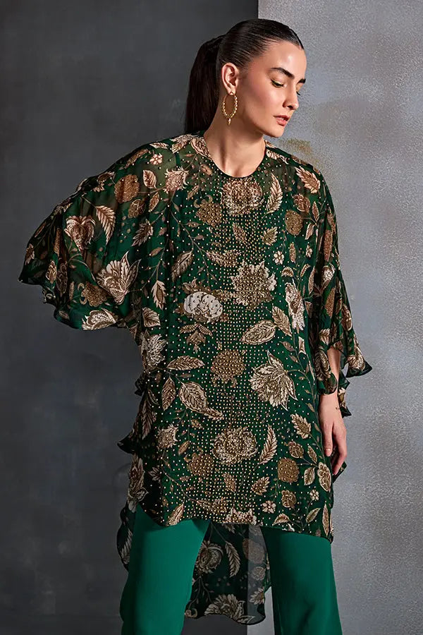 Winter Hazel Frill Tunic Namrata Joshipura