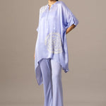 Rosette Zipper Handkerchief Tunic Namrata Joshipura Online