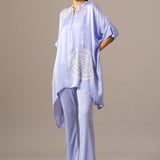 Rosette Zipper Handkerchief Tunic Namrata Joshipura Online