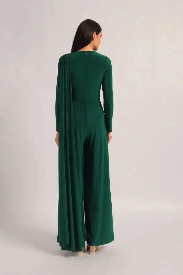 Juliette Front Flap Drape Jumpsuit Namrata Joshipura Online