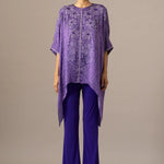 Pansy Flower Handkerchief Tunic Namrata Joshipura Online