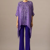 Pansy Flower Handkerchief Tunic Namrata Joshipura Online