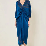 Rosette Drawstring Dress Namrata Joshipura Online