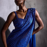 Stellar Flora Draped Saree Namrata Joshipura