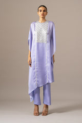Matrix Yoke Embroidered Kaftan Set