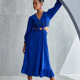 Vervain Waist Cut Out Dress Namrata Joshipura