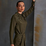 Autumn Fern Boxy Shirt Namrata Joshipura